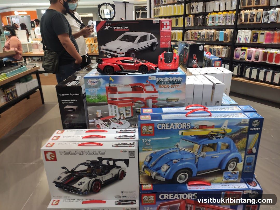 Toy Building Sets Display