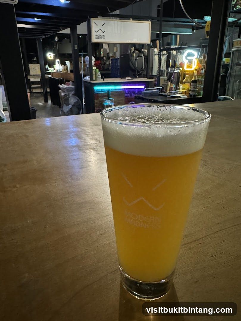 Beer with logo