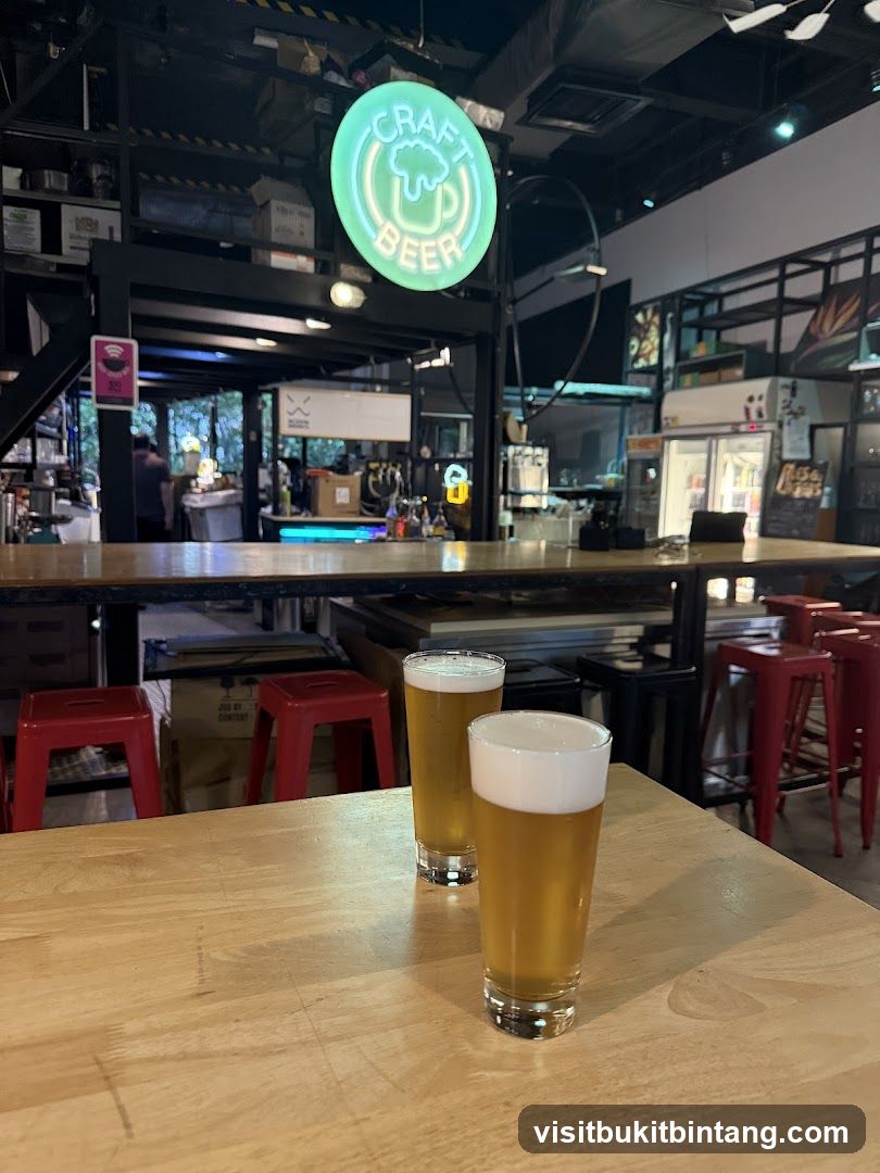 Craft Beer Bar Interior