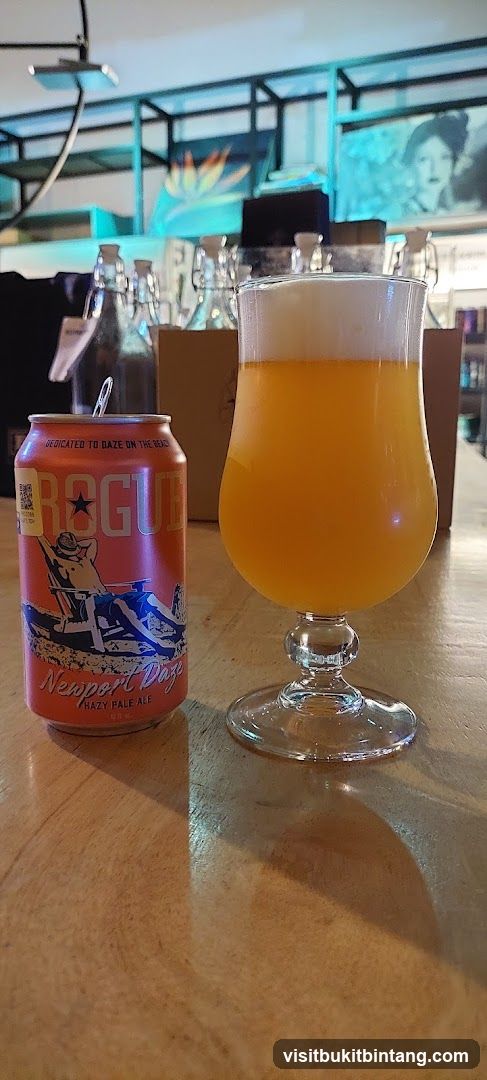 Beer and Can on Table