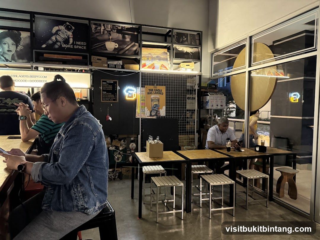 Bar Interior with Patrons