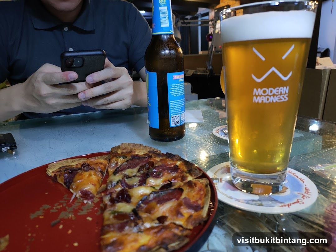 Pizza and Beer