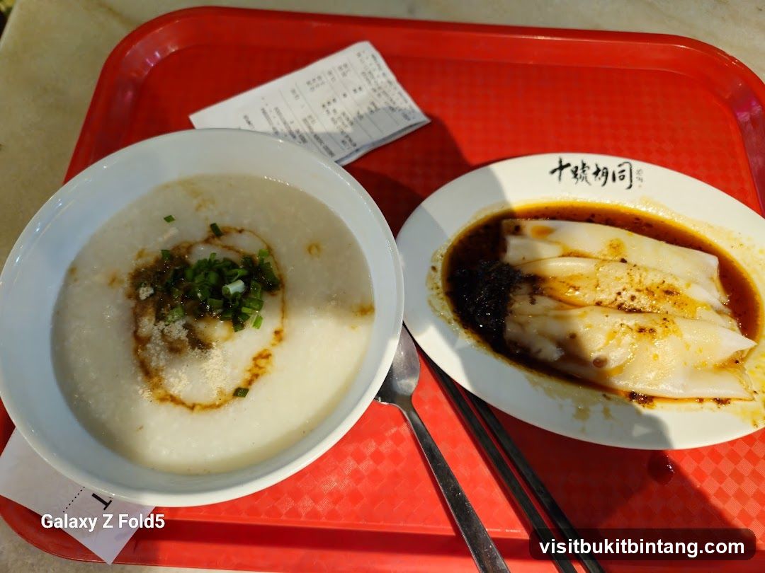 Congee and Rice Rolls