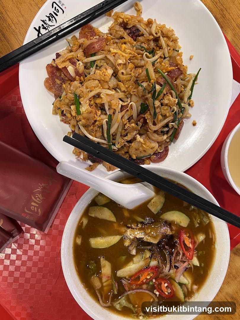 Asian Noodles and Fried Rice
