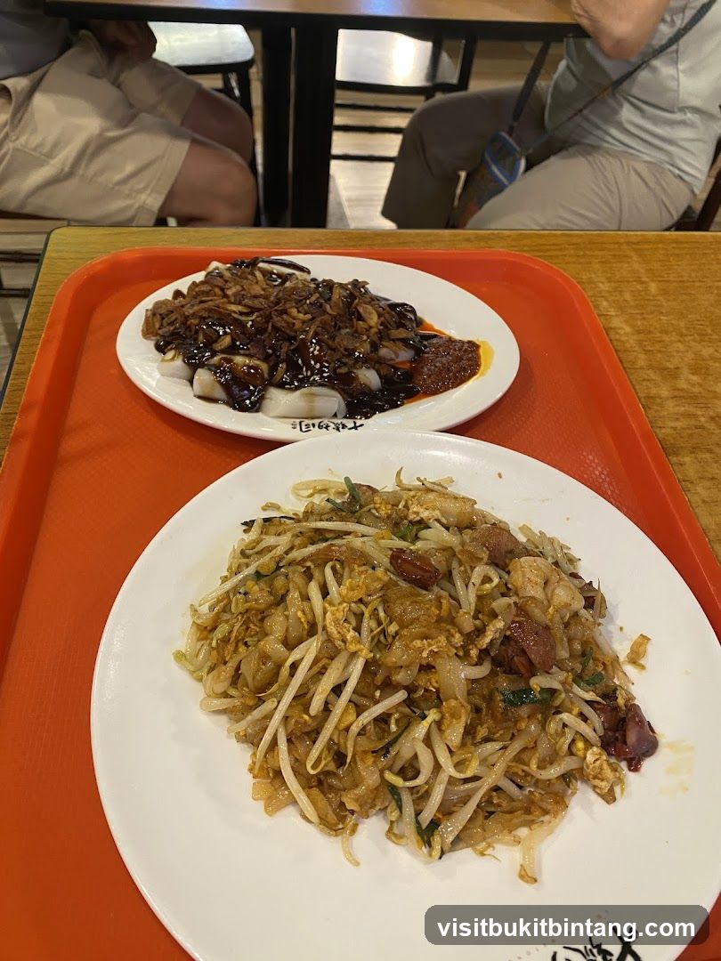 Two Plates of Noodles