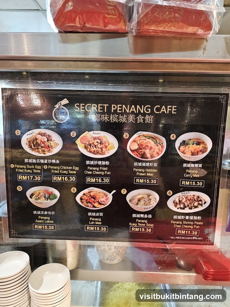 SECRET PENANG CAFE