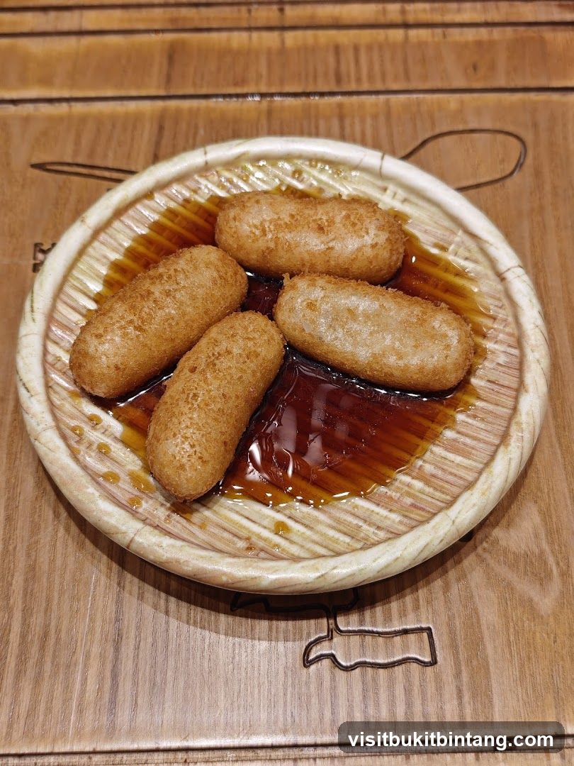 Fried Croquettes with Sauce