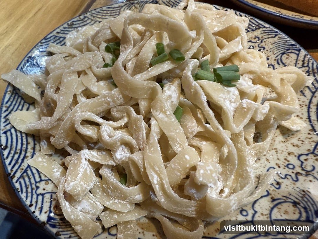 Noodles with Scallions