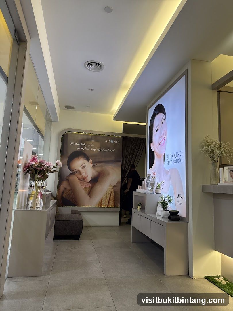 Interior of a spa or beauty salon