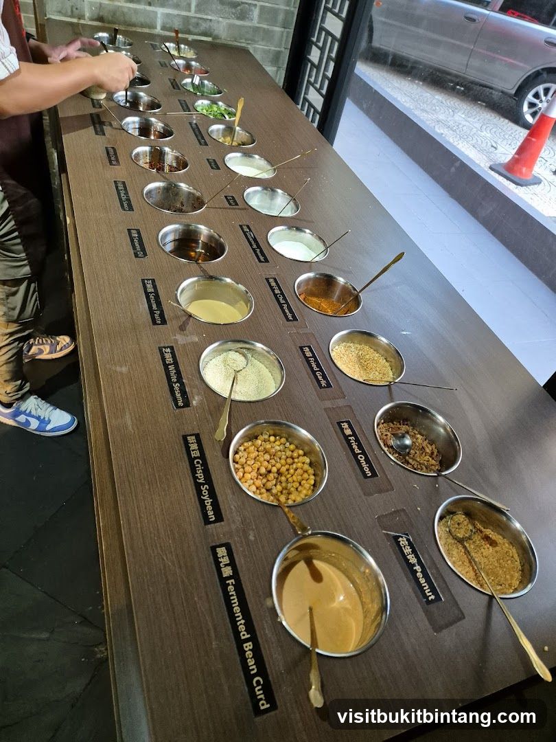 Condiment Bar