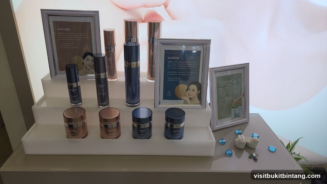 Skincare Product Display