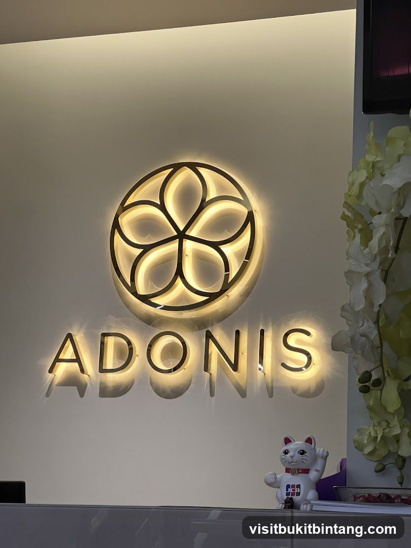 Adonis Logo and Maneki-neko Cat