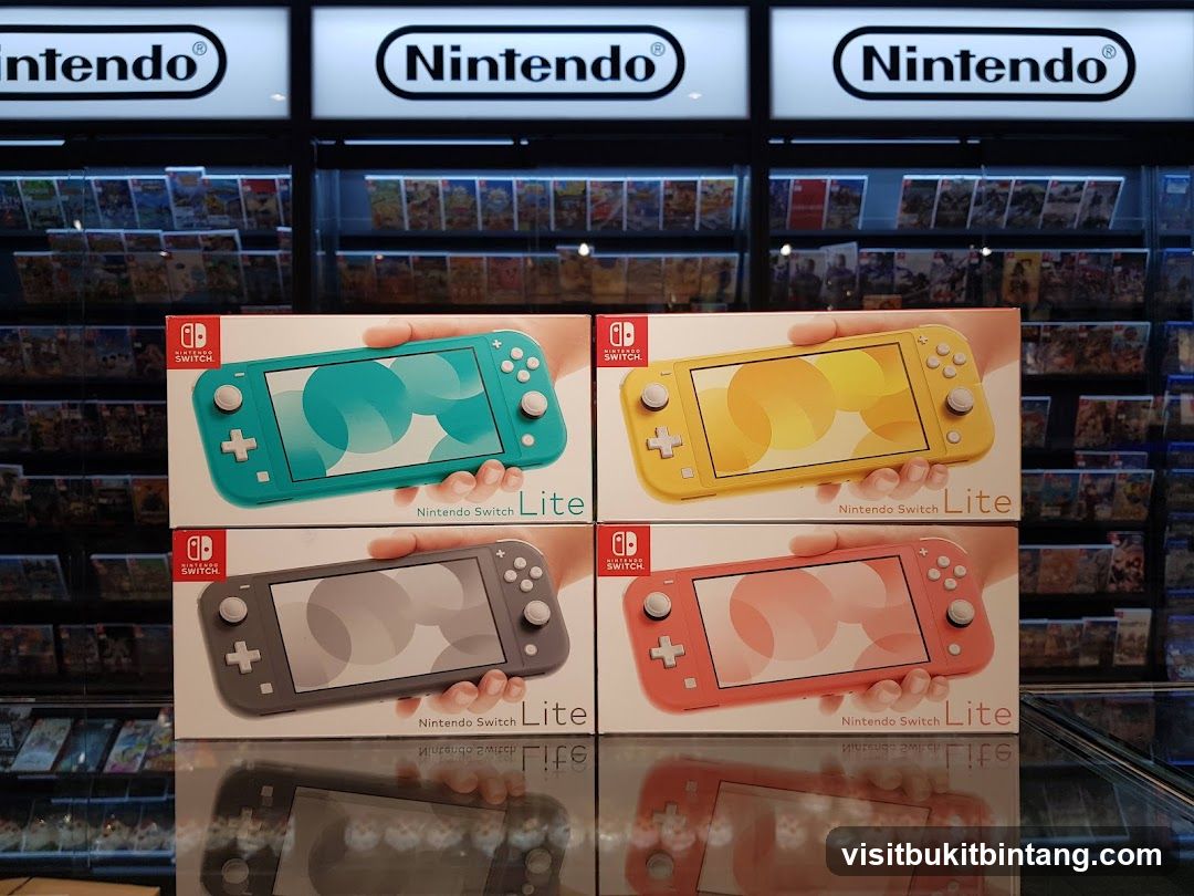 Nintendo Switch Lite consoles