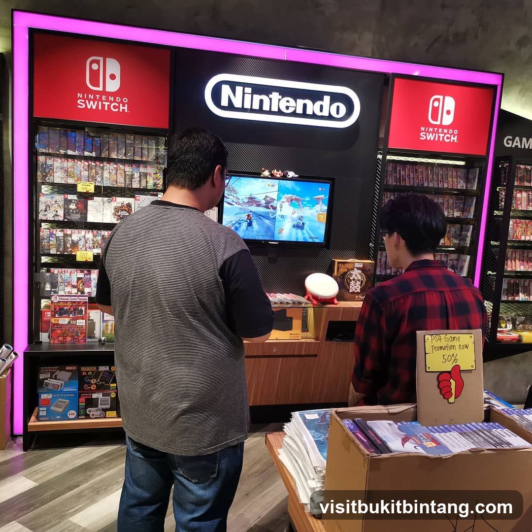 Nintendo Store Display
