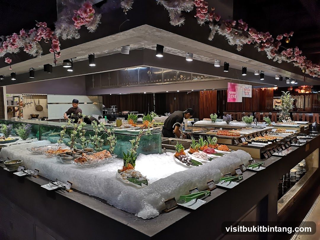 Sushi Buffet Display