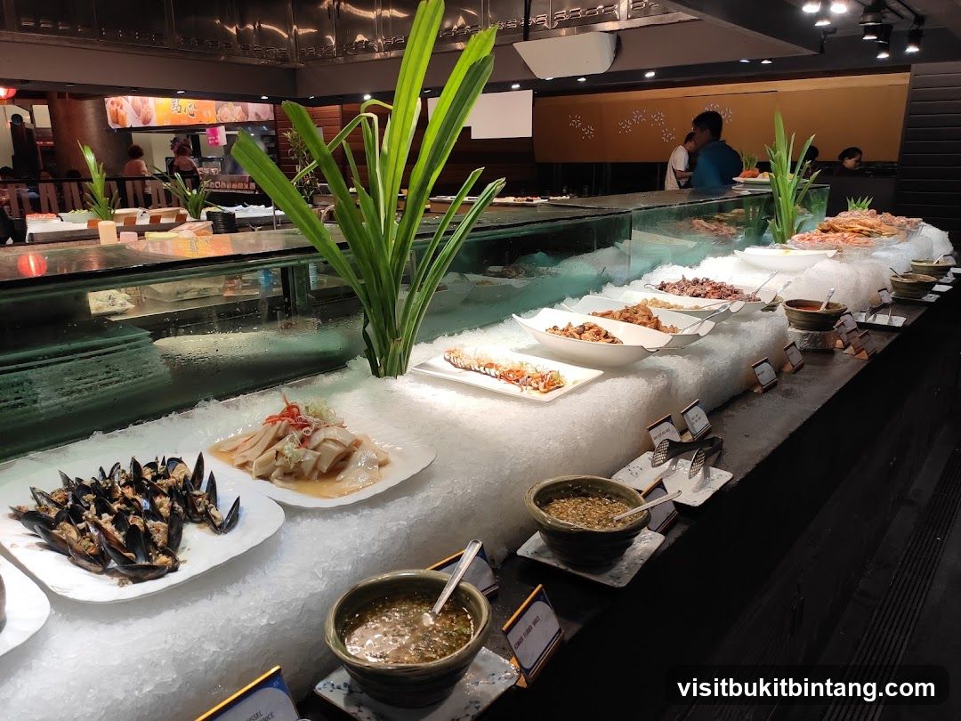 Buffet Food Display