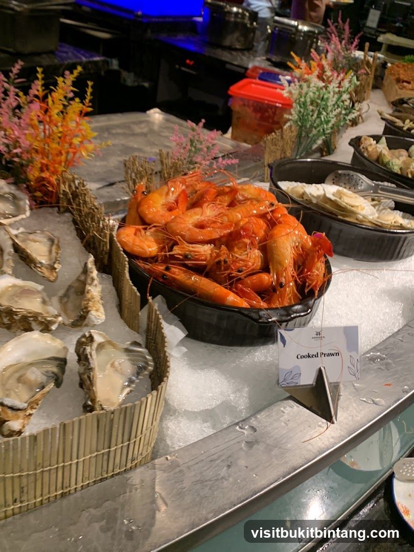 Seafood Buffet Display