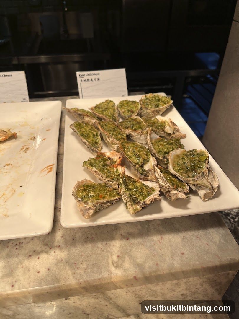 Oysters with Topping