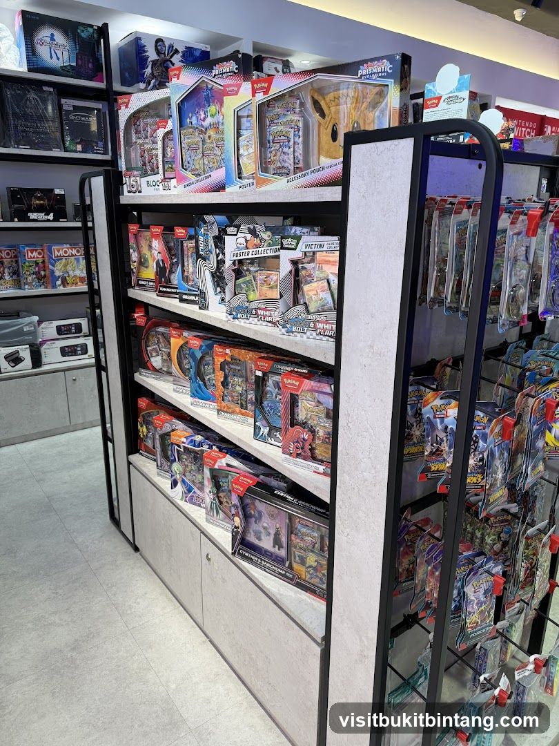 Trading Card Game Merchandise Display