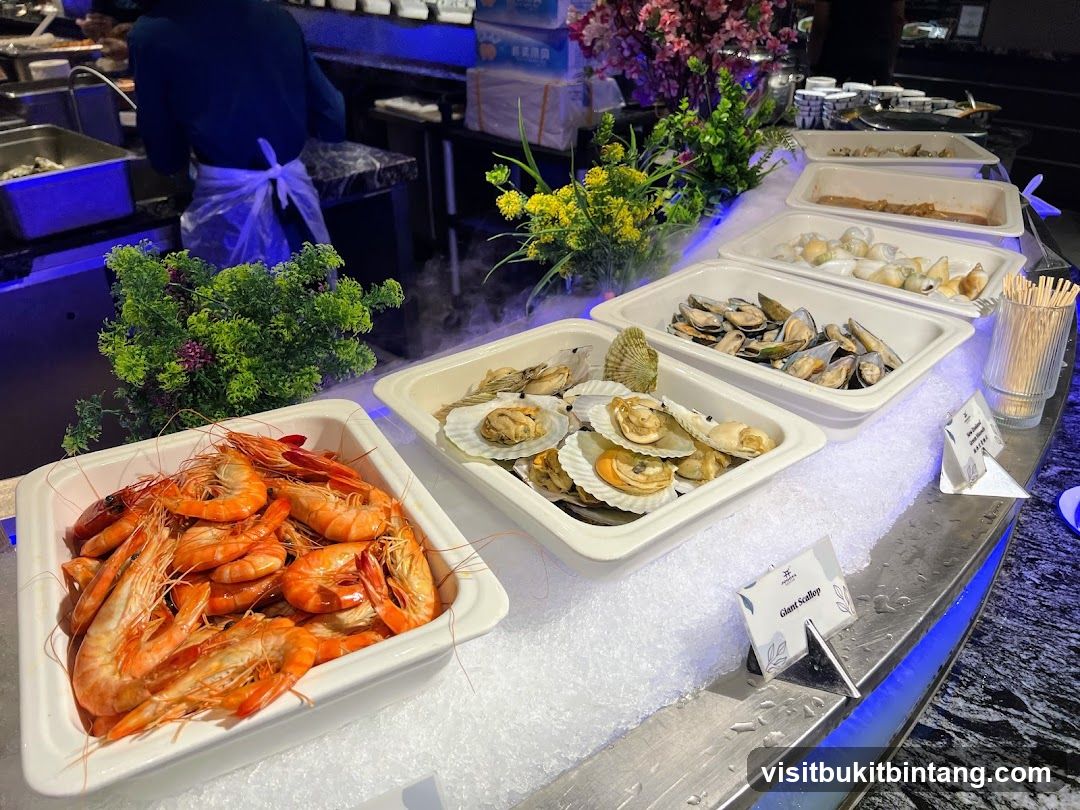 Seafood Buffet Display