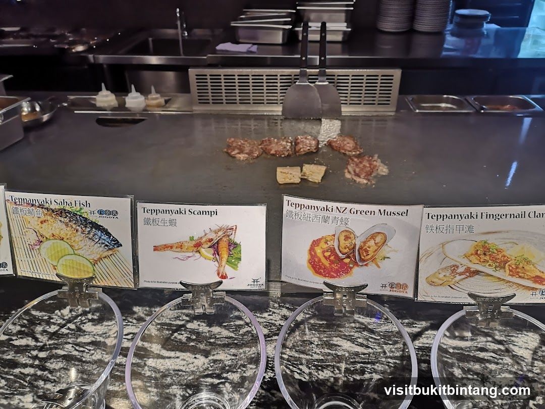 Teppanyaki Grill Display