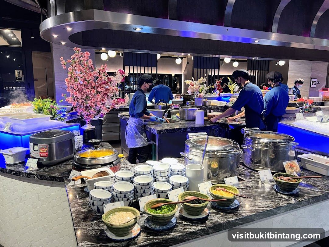 Buffet Food Display
