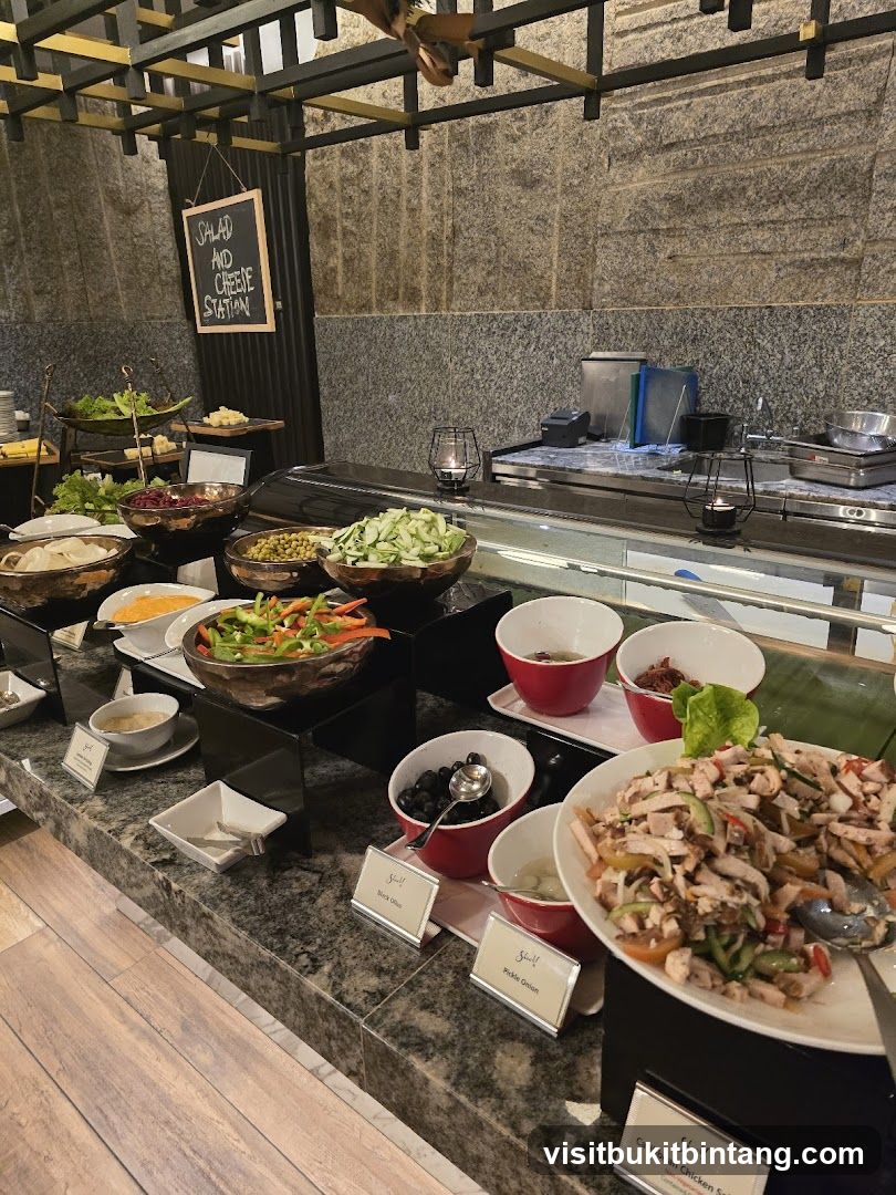 Salad and Cheese Station