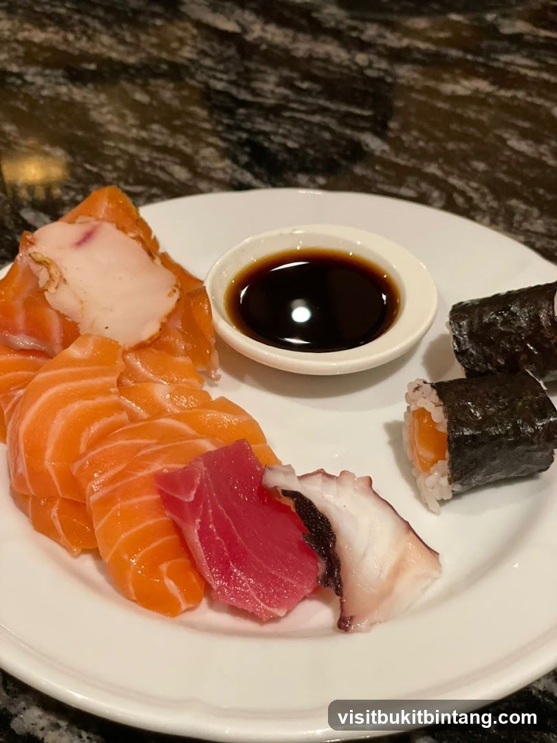 Sashimi and Sushi Platter