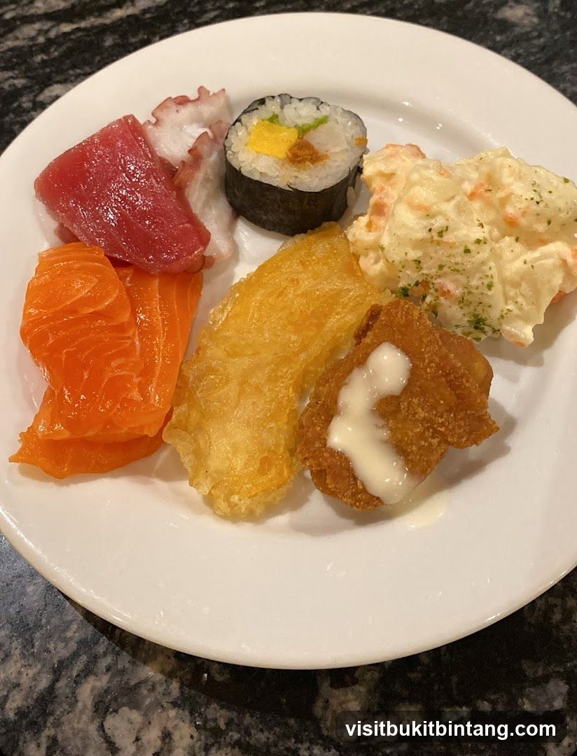 Plate of Sushi and Sides