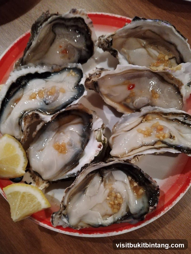 Oysters on a Plate