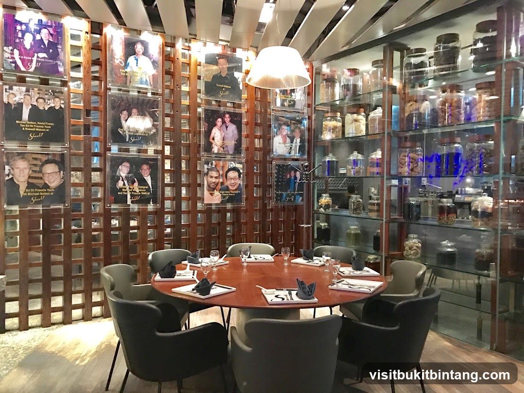 Restaurant Interior with Photos and Jars