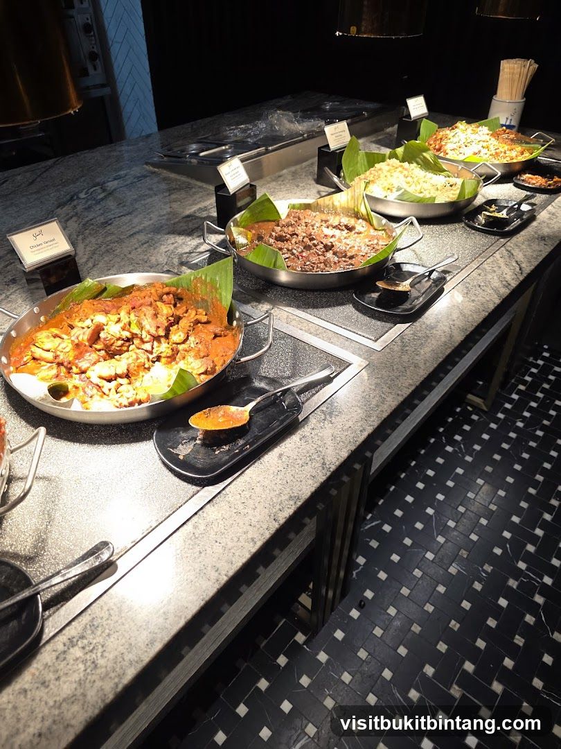 Buffet Food Display