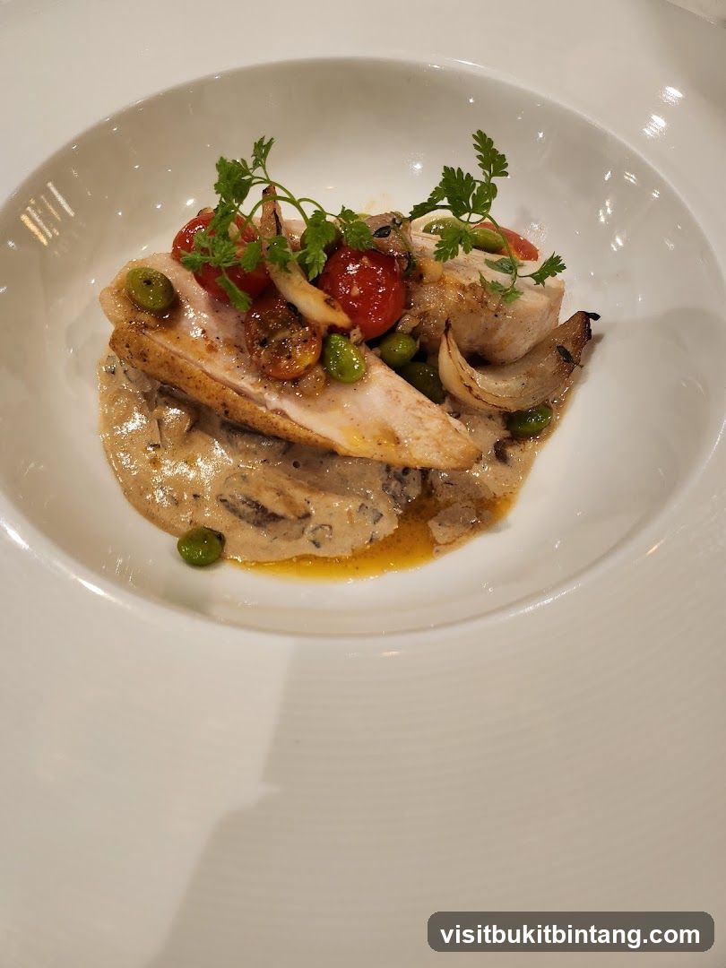 Chicken dish with vegetables