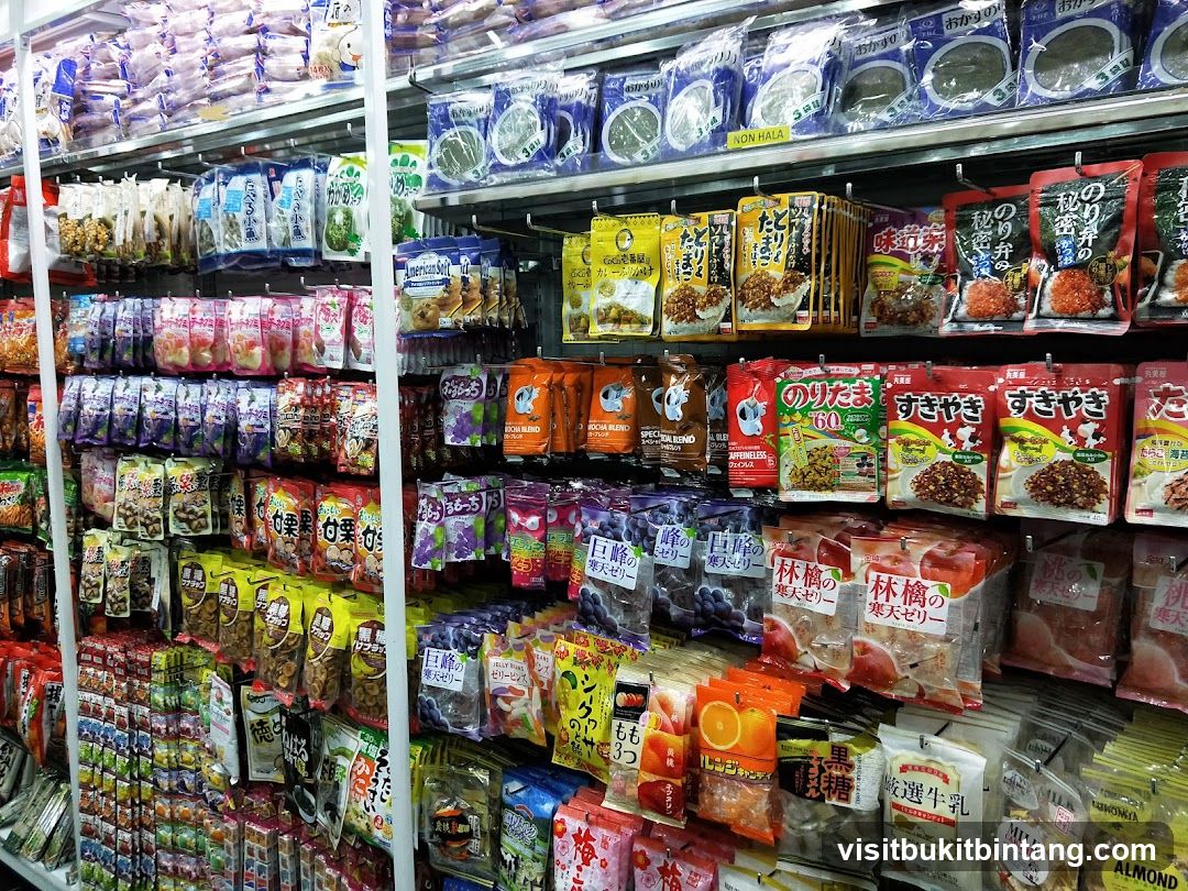 Assortment of Packaged Snacks