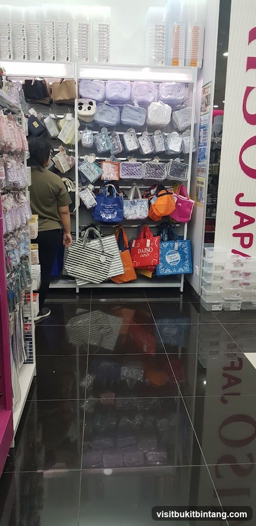 Store Display of Bags and Pouches