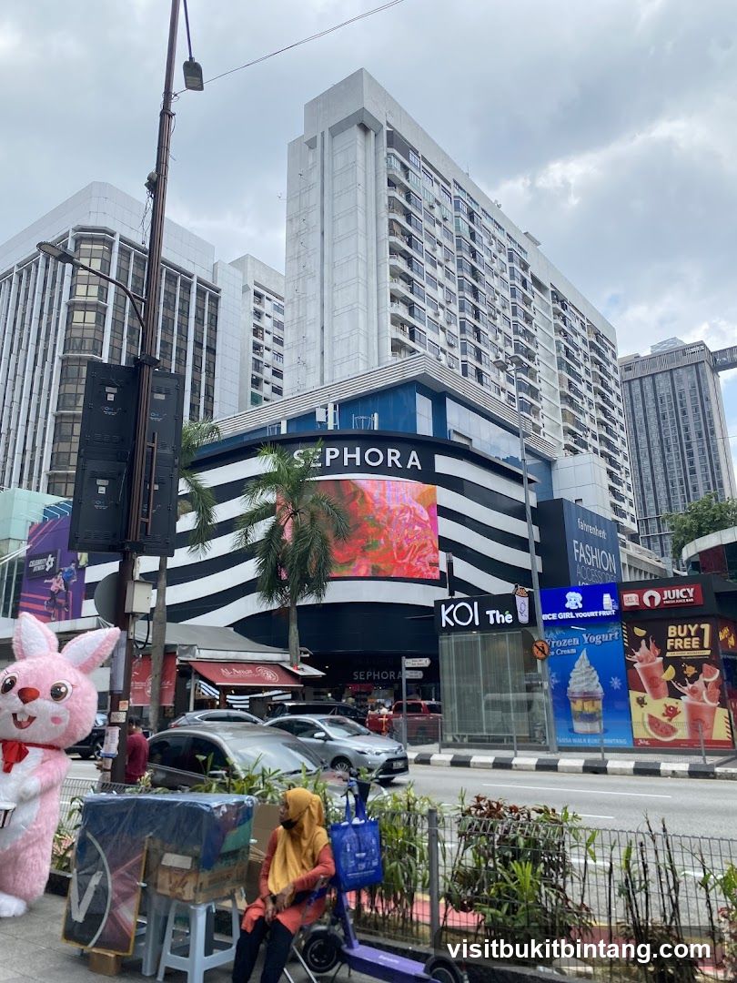 Street View with Sephora and Other Shops