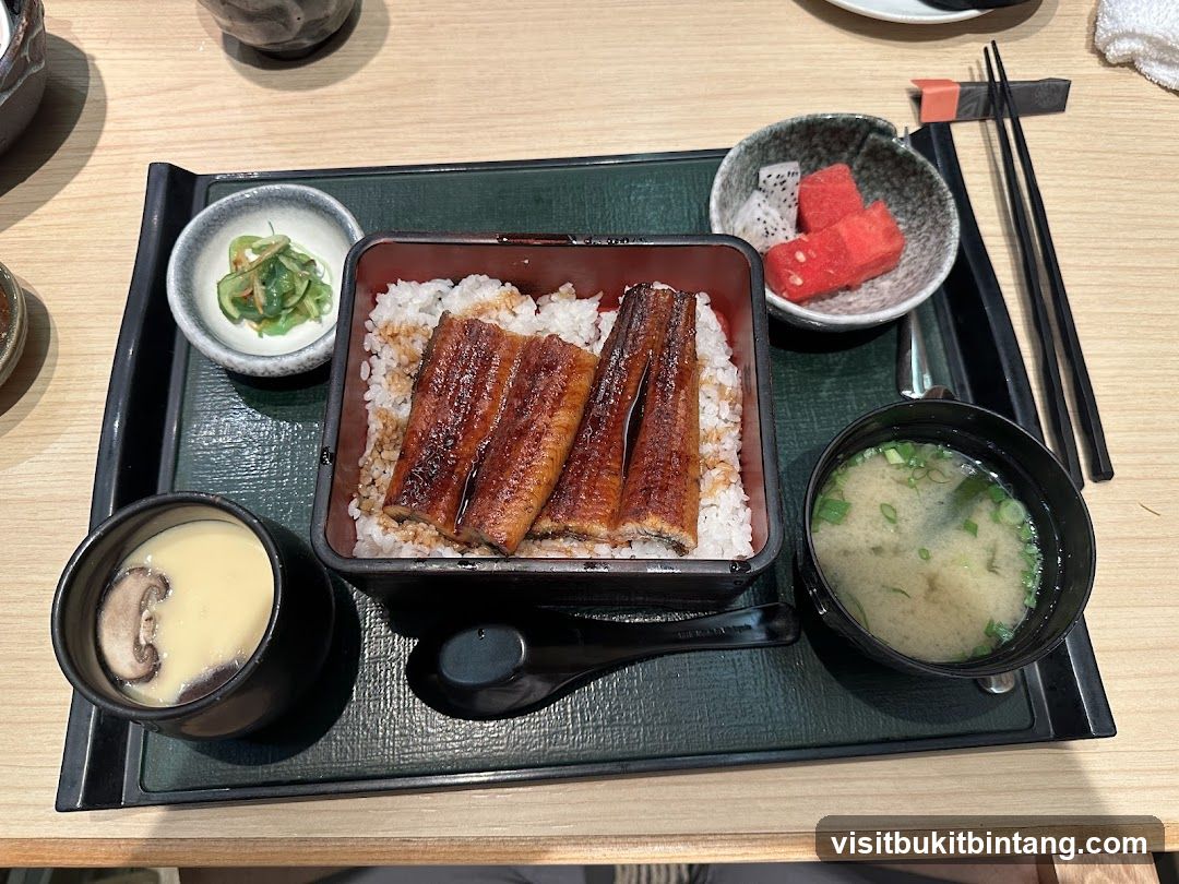 Unagi Donburi Set