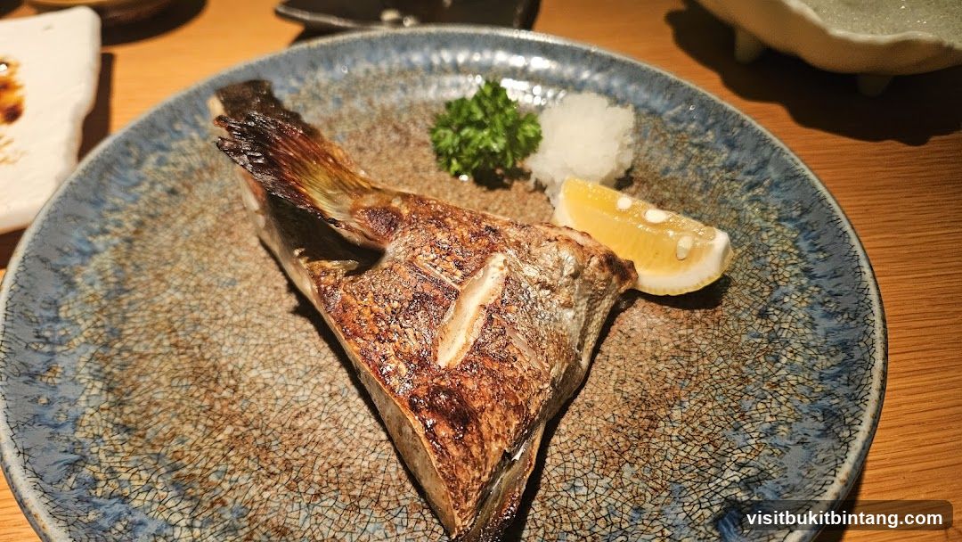 Grilled Fish Head