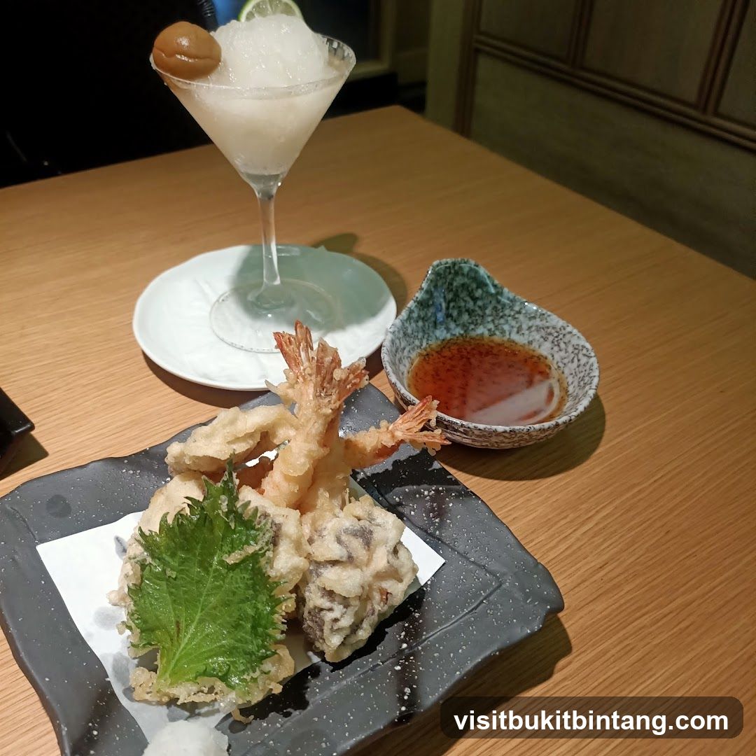 Tempura and Drink