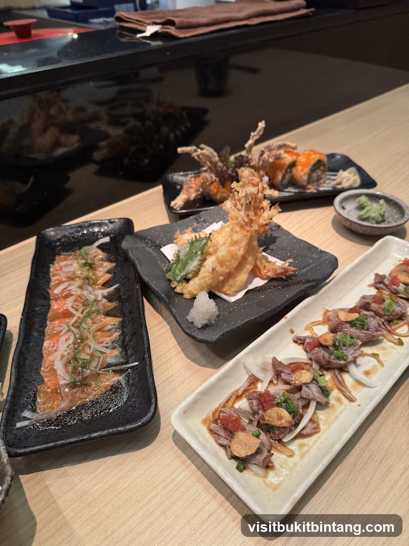 Assortment of Japanese Dishes