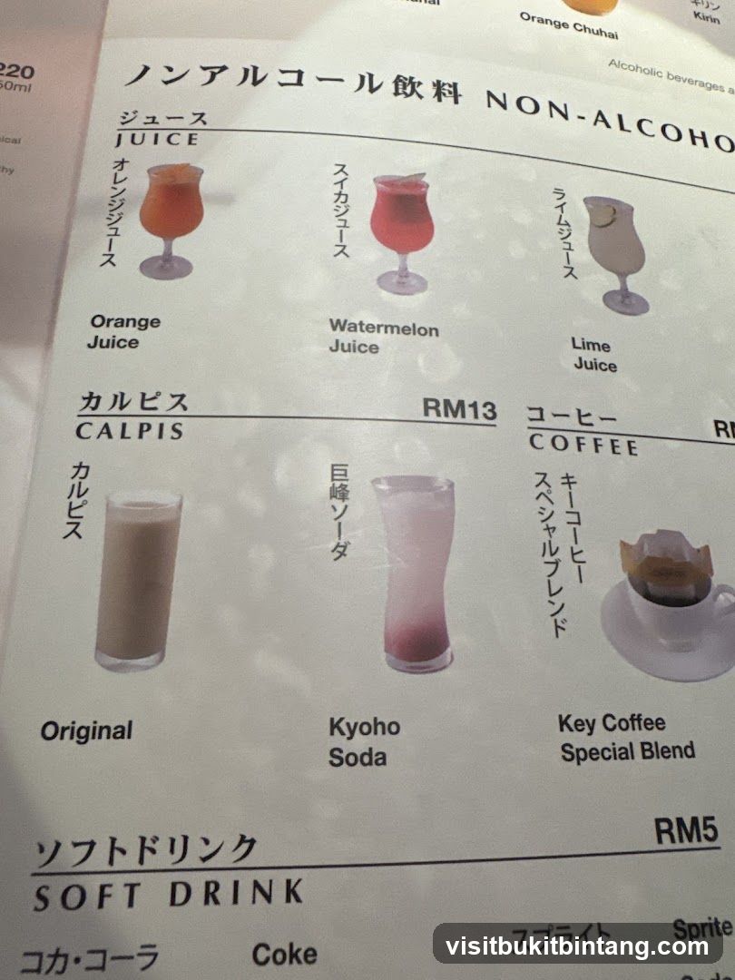 Non-Alcoholic Drinks