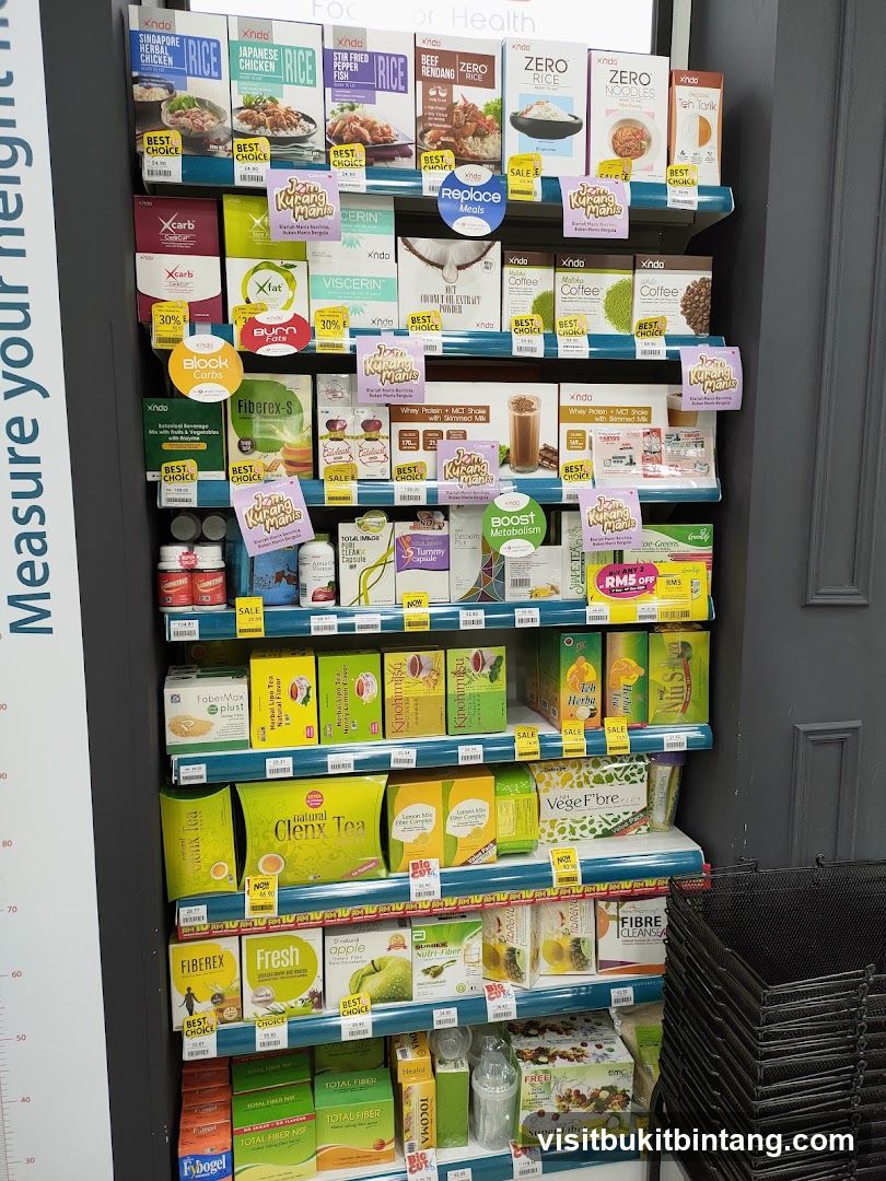 Health and Wellness Products Display