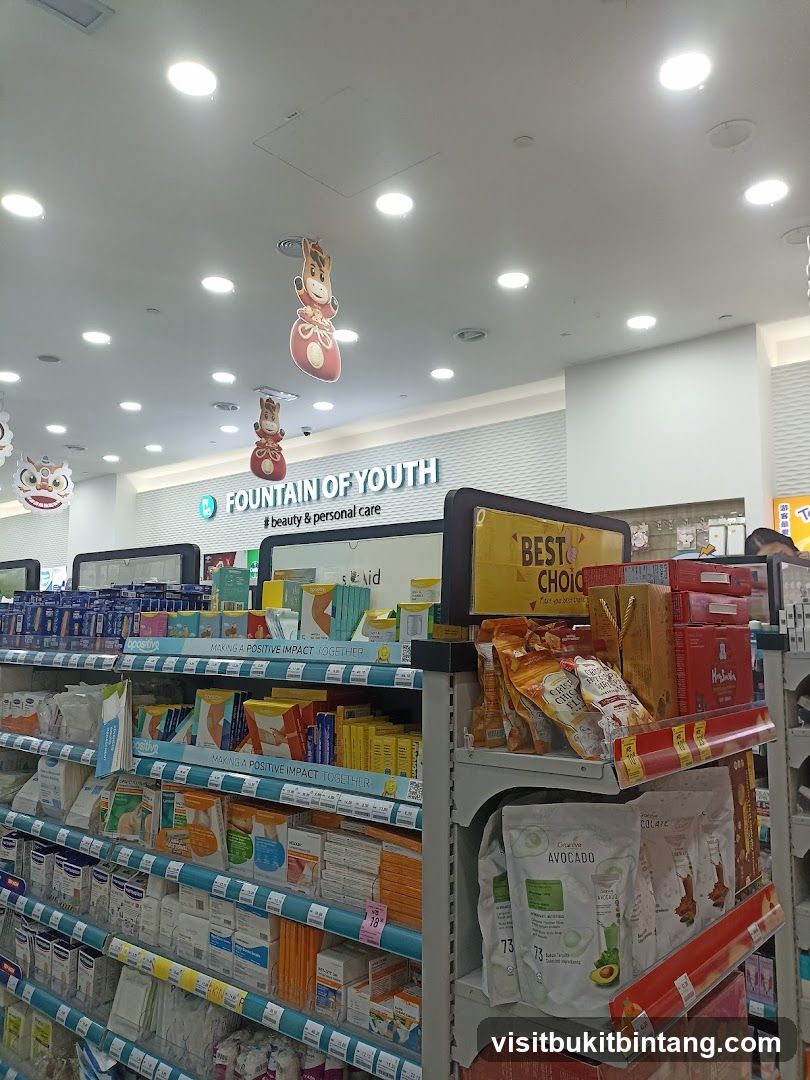 Fountain of Youth Store Interior