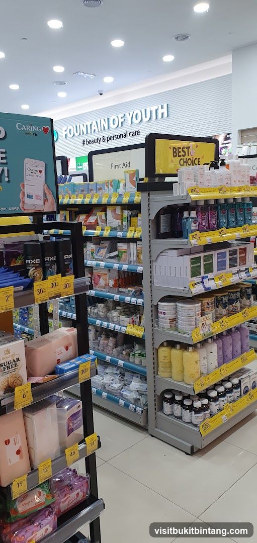 Health and Beauty Store Aisles