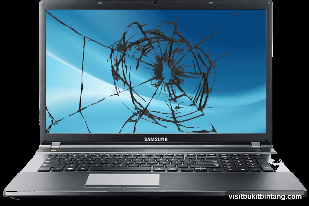 Cracked Laptop Screen
