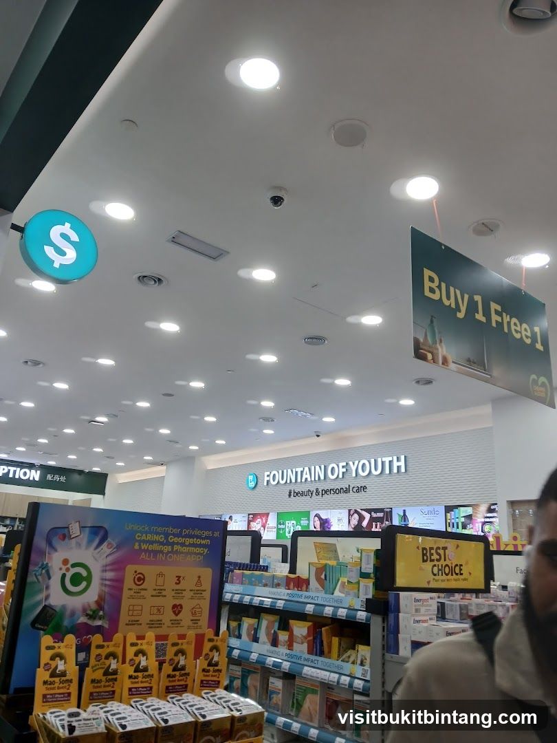 Pharmacy Interior with Promotions