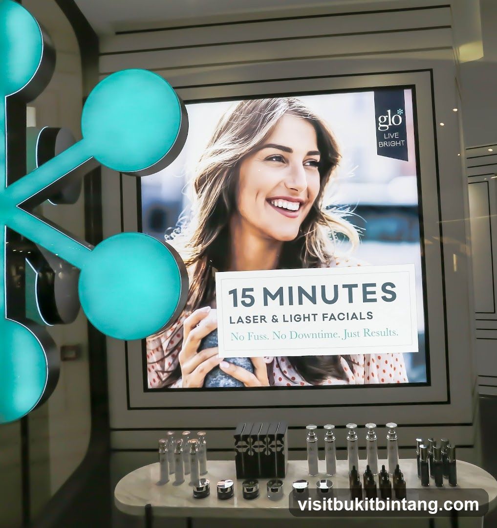 Glo Live Bright Facial Advertisement