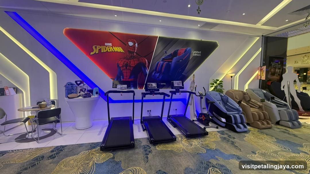 Fitness Equipment Display