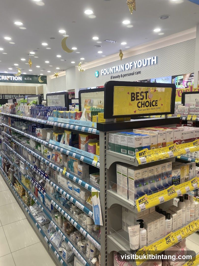 Health and Beauty Store Aisles