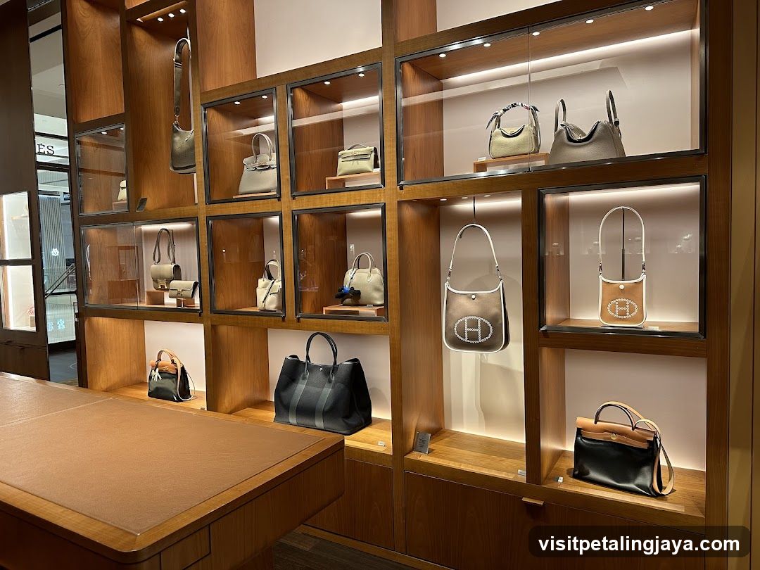 Luxury Handbag Display